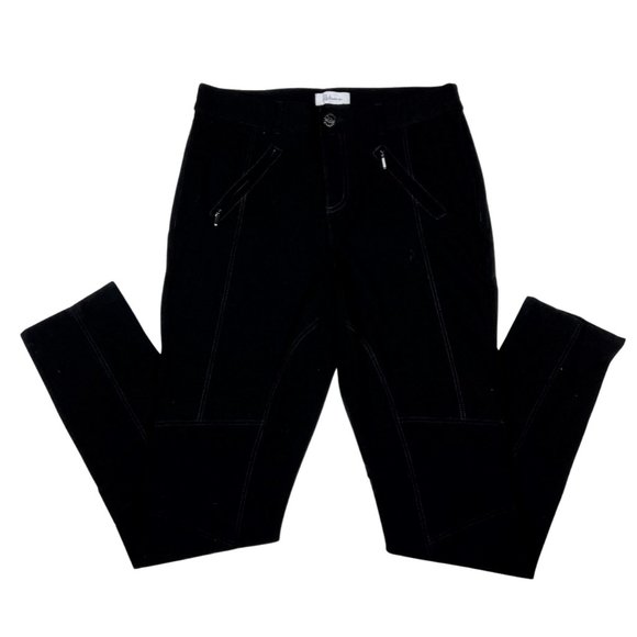 (Up To 50% Off SReitmans Stretchy Straight Leg Trouser Pants With Zipper… - Picture 2 of 4